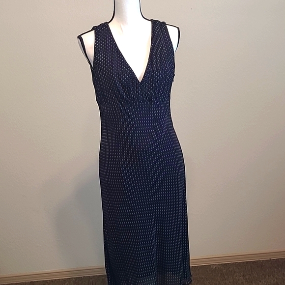 Dresses & Skirts - Polka Dot M Black White Dress